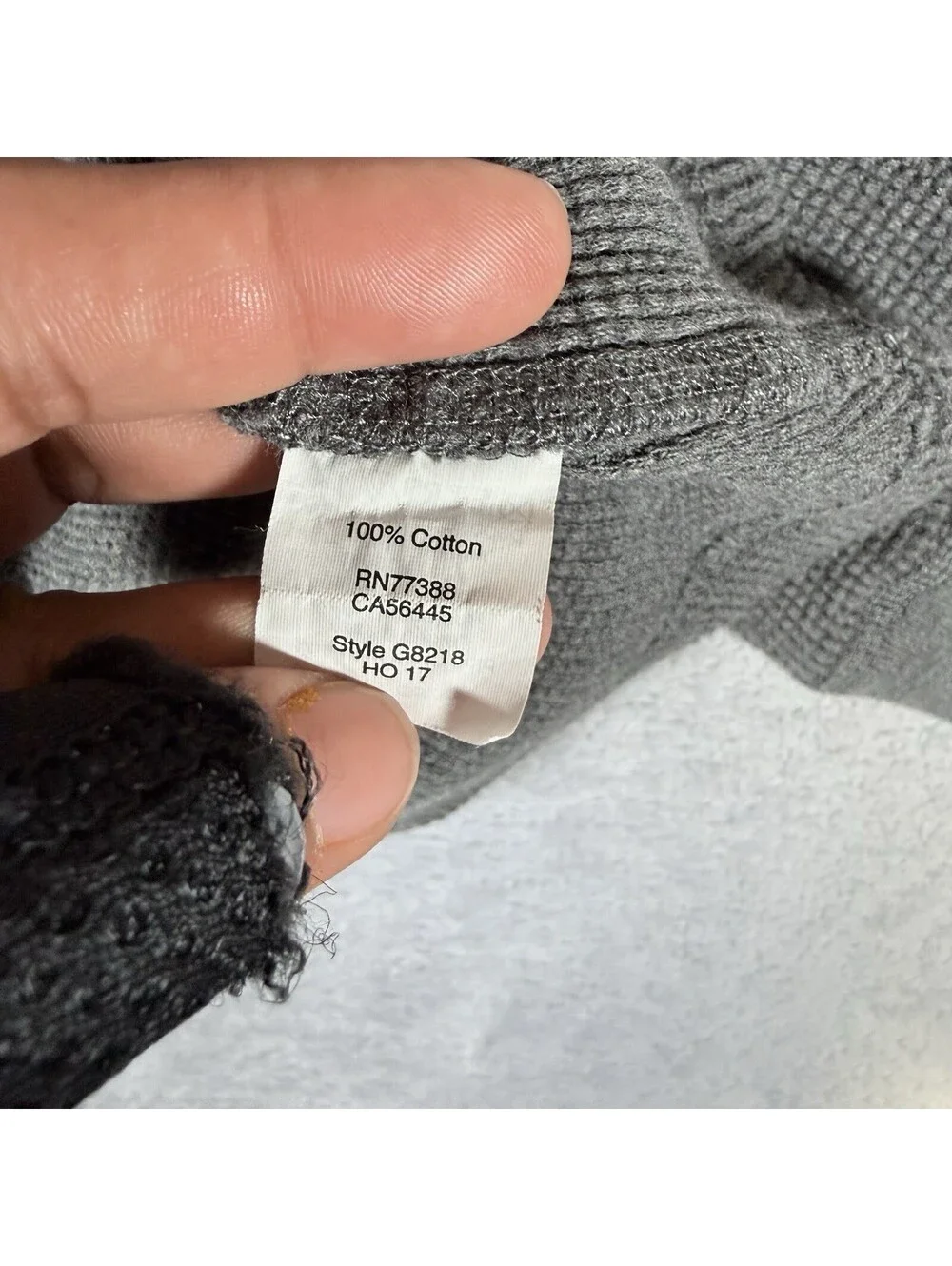 J.Crew Garment-dyed French Terry Crewneck Sweatshirt Dark Gray Men's Medium